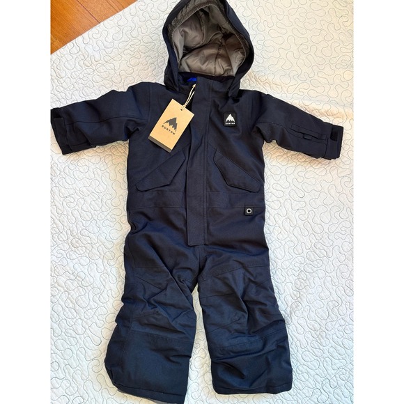 Burton Toddler One Piece Snowsuit True Black Size 18 months